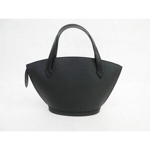 Louis Vuitton Epi Saint Black Tote Jacques Noir Handbag Bag